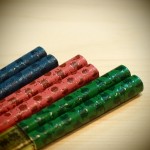 塗箸 ： 彩華 3膳セット