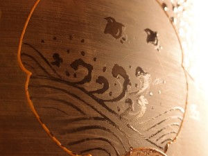 工場ギャラリー ： 漆 津軽塗 塗分津軽
