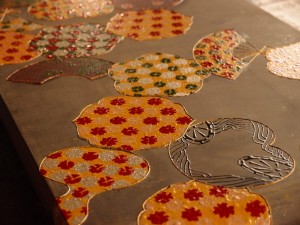 工場ギャラリー ： 漆 津軽塗 塗分津軽