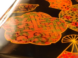 工場ギャラリー ： 漆 津軽塗 塗分津軽