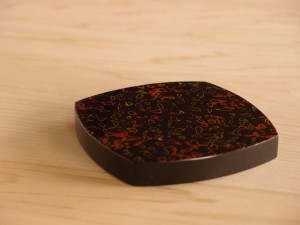 津軽塗 唐塗 急須台