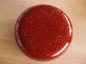 蓋付菓子器 すみれ