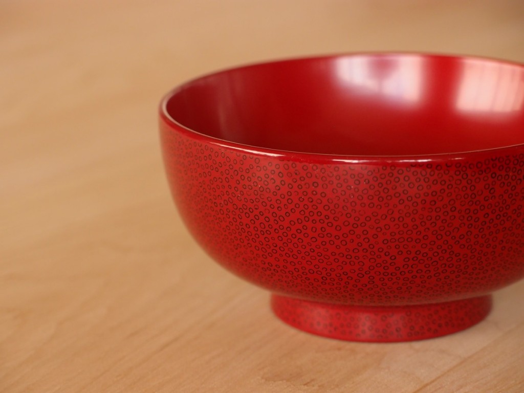 津軽塗 七々子塗 汁椀