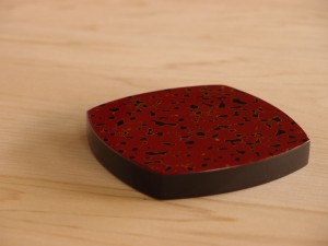 津軽塗 唐塗 急須台