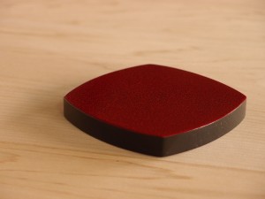 津軽塗 七々子塗 急須台