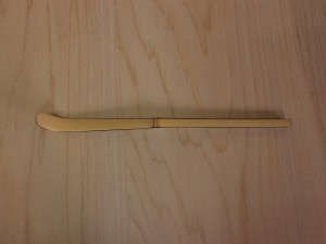 津軽塗 唐塗 茶杓