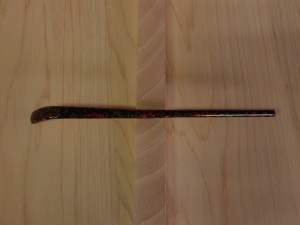 津軽塗 唐塗 茶杓