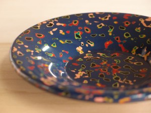 津軽塗 唐塗 茶托