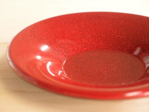 津軽塗 七々子塗 茶托
