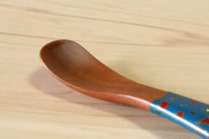 【幼児スプーン】変わり塗 あさぎ