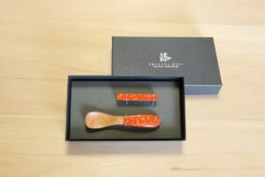 【幼児スプーン・レスト】変わり塗 おれんじ