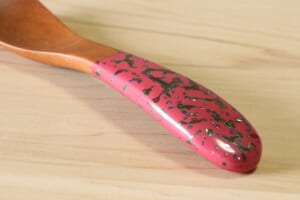 【幼児スプーン・レスト】変わり塗 ぴんく