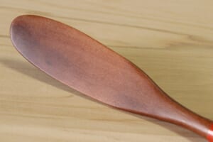 津軽塗【バターナイフ】変わり塗 おれんじ