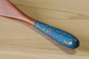 津軽塗【バターナイフ・レスト】変わり塗 あさぎ