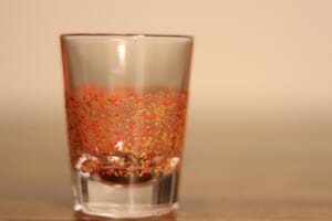 津軽塗 さわるツガルヌリ【ぐい吞】おれんじ