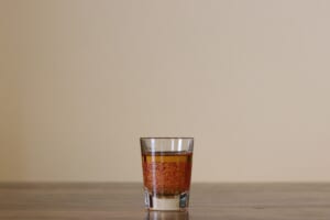 津軽塗 さわるツガルヌリ【ぐい吞】おれんじ