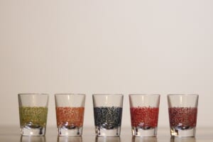 津軽塗 さわるツガルヌリ【ぐい吞】おれんじ