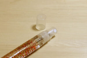 津軽塗 さわるツガルヌリ【スプレーボトル(10ml)】おれんじ