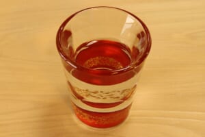 津軽塗 ゆいぬり さわるツガルヌリ【ぐい吞】上塗 赤