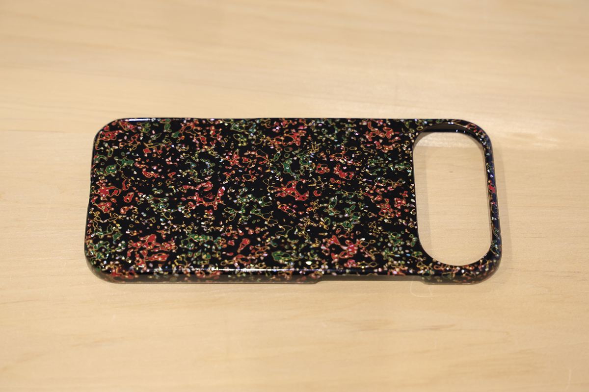 津軽塗 iPhoneケース [iPhone Air] 唐塗 貝蒔 呂