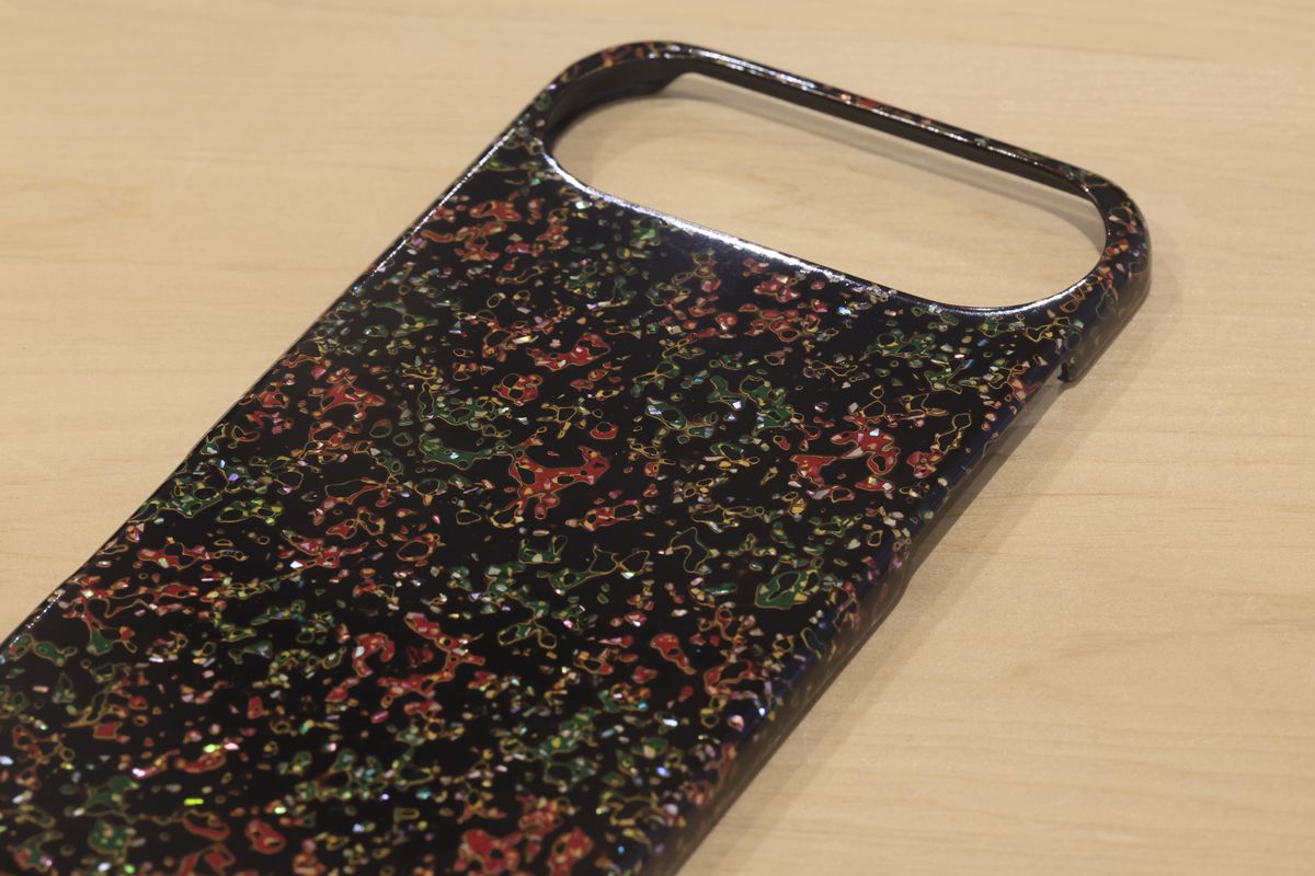 津軽塗 iPhoneケース [iPhone Air] 唐塗 貝蒔 呂