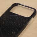 津軽塗 iPhoneケース [iPhone 17 Pro] 粋 星海 透青 線