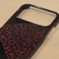 津軽塗 iPhoneケース [iPhone 17 Pro] 粋 星海 透赤