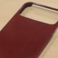 津軽塗 iPhoneケース [iPhone 17 ProMax] 七々子塗 赤[黒種]